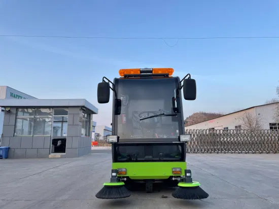 China Factory Commercial Industrial Heavy Duty Floor Cleaning Scrubbing Machine Electric Best Mini Small Street Sweeper Truck Mechanical Road Sweeper 20% off